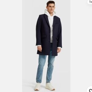 Everlane ReWool OverCoat nwot
